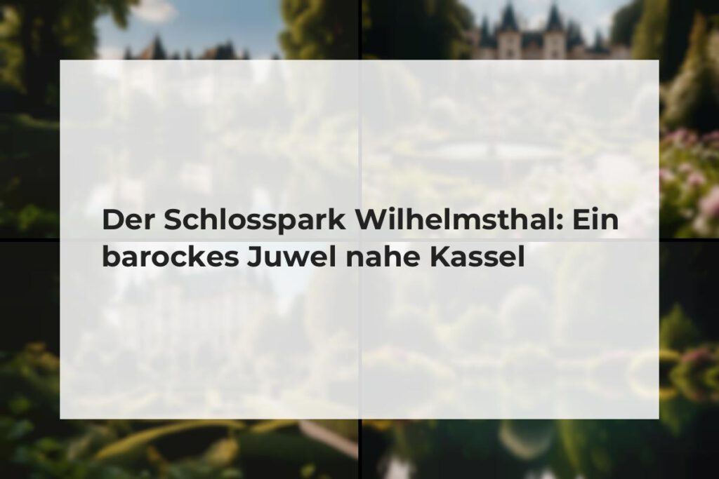 Schlosspark Wilhelmsthal